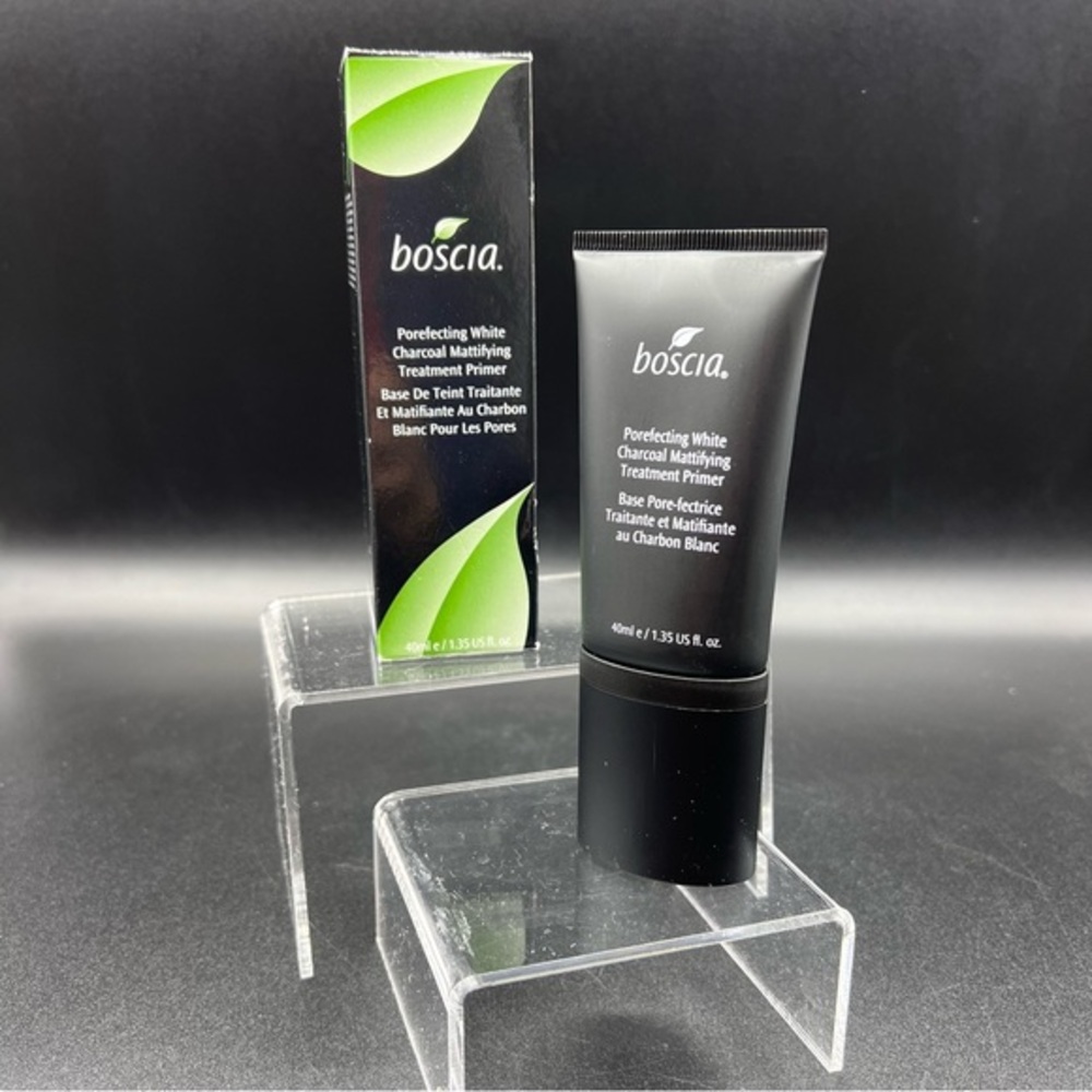 Boscia Porefecting White Charcoal Mattifying Treatment Primer 1.35 oz NEW